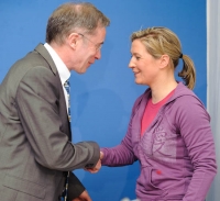 Pressekonferenz Claudia Pechstein