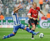 Bundesligaspiel Hertha BSC vs. Hannover 96