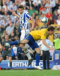 Hertha gegen Bröndby