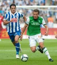 Hertha gegen Werder Bremen