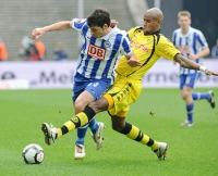 Hertha BSC gegen Bor. Dortmund